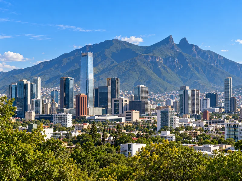 Vista de Monterrey.